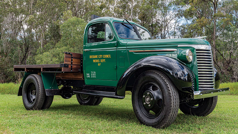 Restored Vintage Truck All Revved Up For BYB