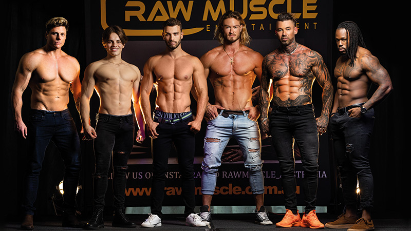 Raw Muscle Boys Back in Town