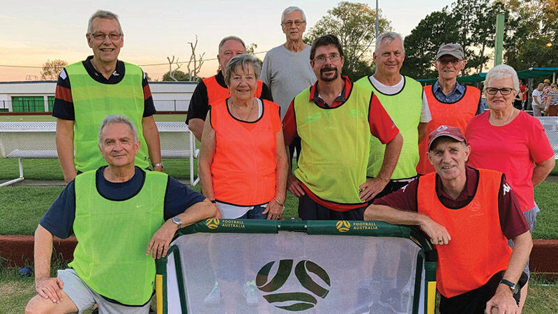 Walking Football Takes To The Field In Sandgate